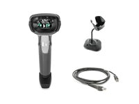Escáner de Código de Barras Zebra DS2208SR Black con cable y soporte