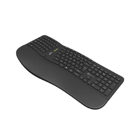 Teclado Klip Xtreme ID211KLX36 inalámbrico ergonómico español