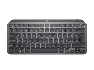 Teclado inalámbrico Logitech MX Keys Mini diseño ergonómico grafito