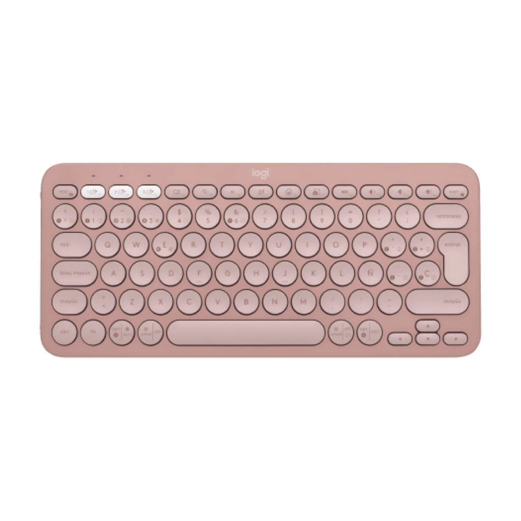 Teclado inalámbrico Logitech Keyboard Rose-Con Bluetooth